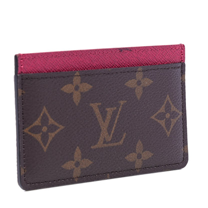 Louis Vuitton Monogram Card Holder Fuchsia 2 of 4
