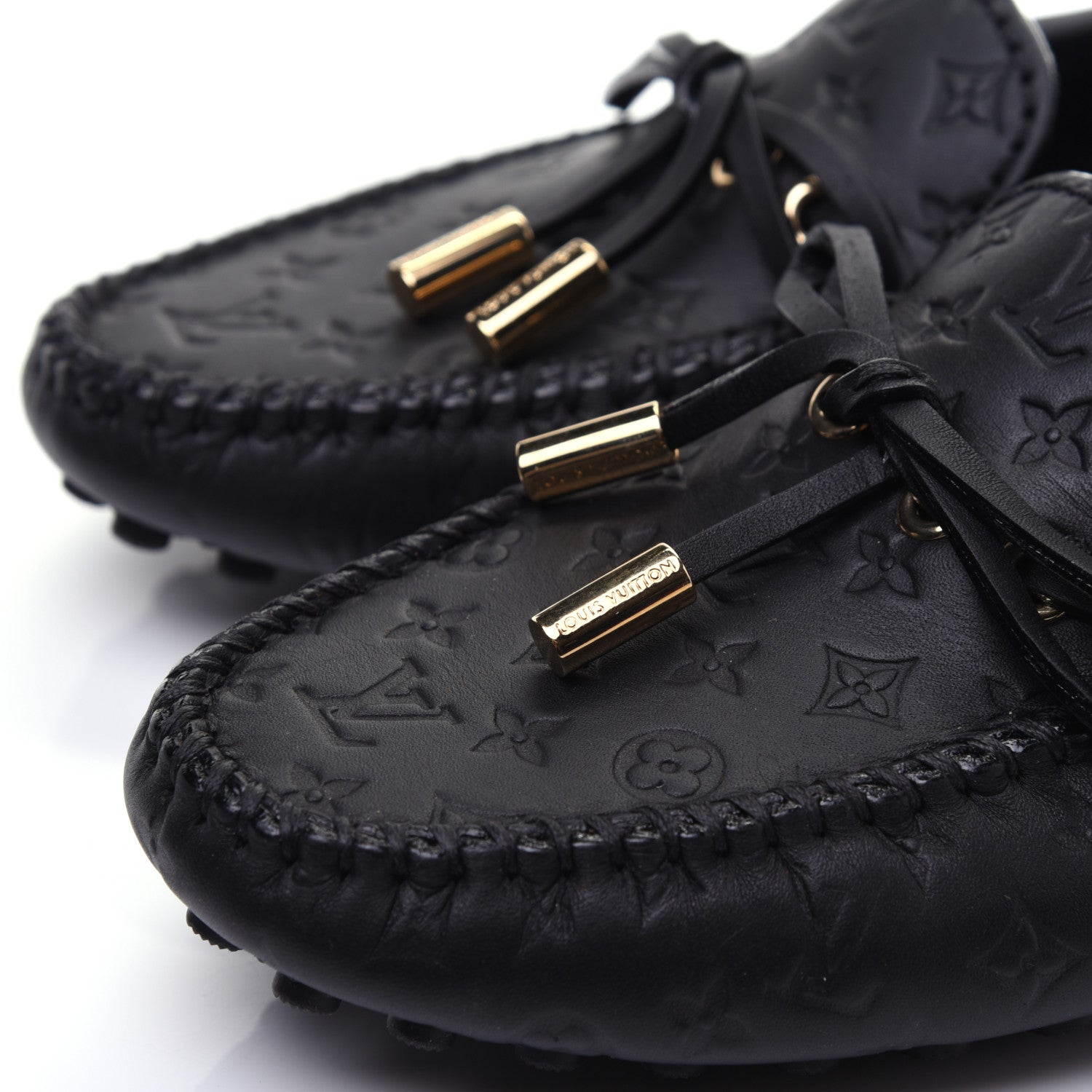 Louis Vuitton Empreinte Gloria Loafers 34 Black 10 of 10