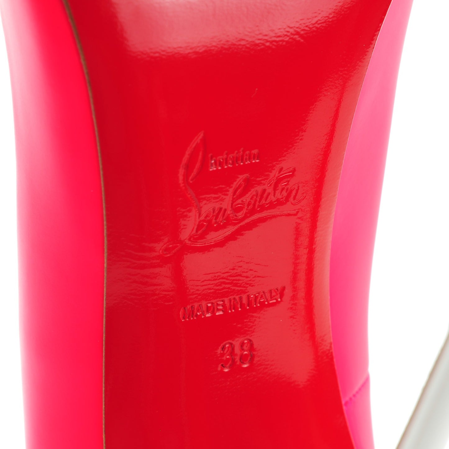 Matte Calfskin Jazz Calf Fluo So Kate 120 Pumps 38 Fuchsia White
