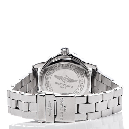 Breitling Stainless Steel 33mm Colt Ocean Chronometer Quartz Watch Blue A77387 4 of 10