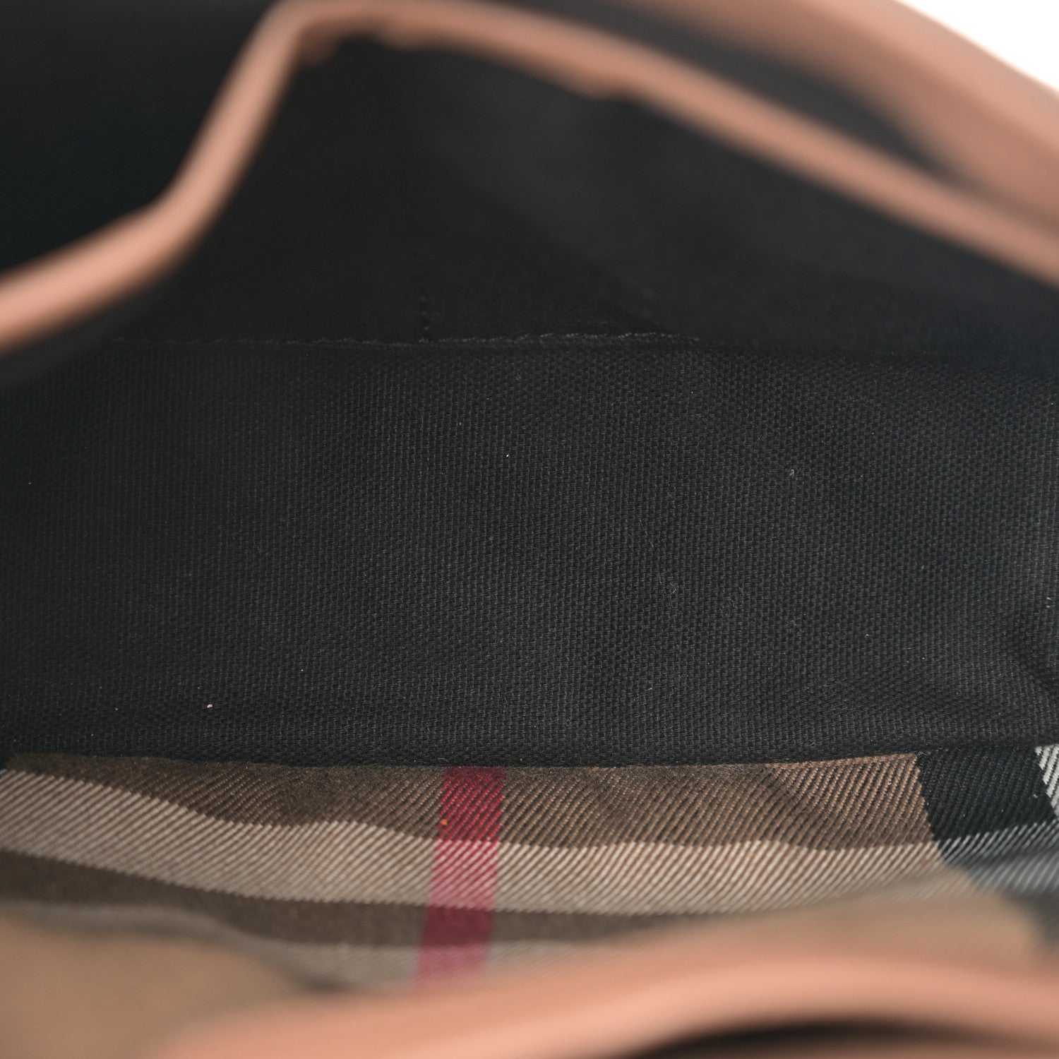 Burberry Derby Calfskin House Check Small Camberley Dark Sand 5 of 11