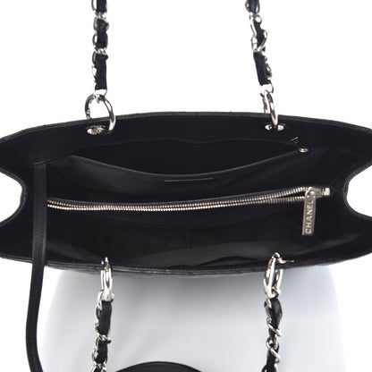 Chanel Caviar Quilted Grand Shopping Tote GST Black 5 of 9