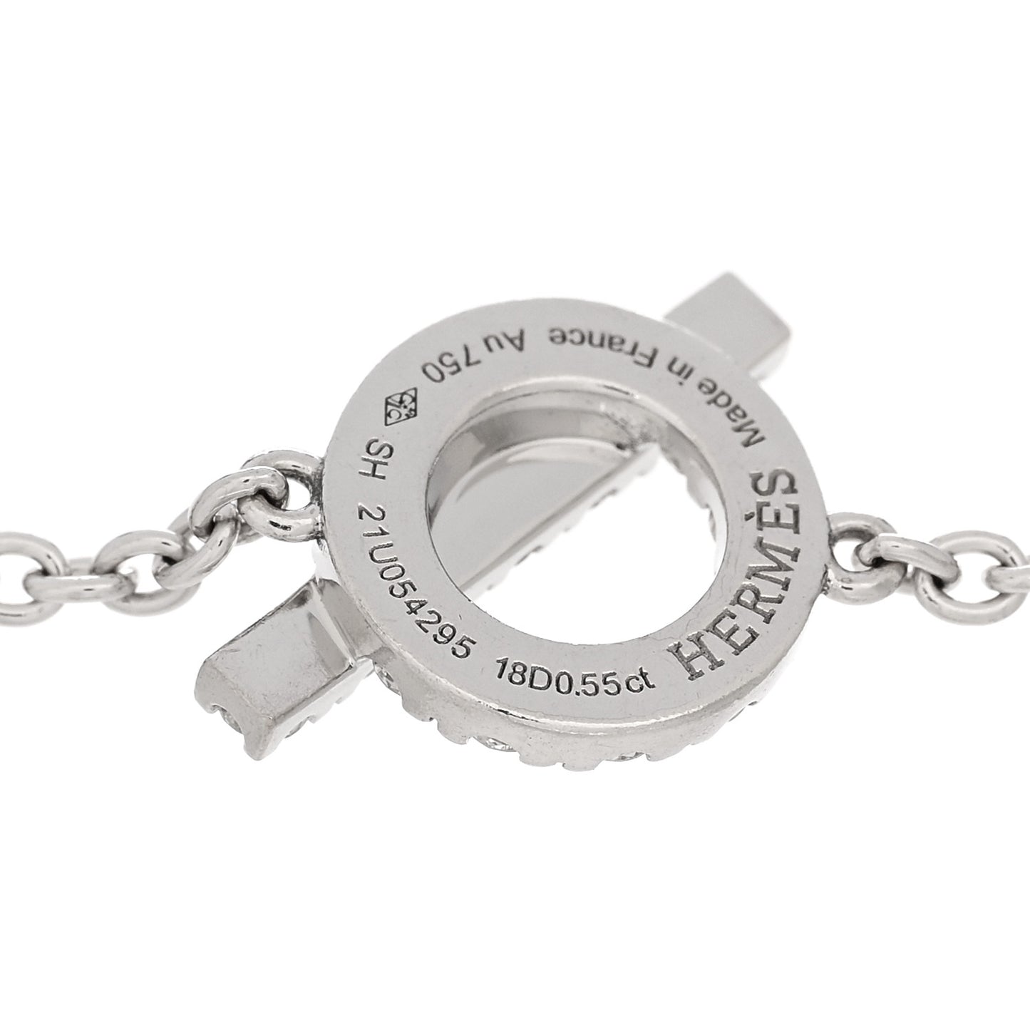 18K White Gold Diamond Finesse Bracelet SH