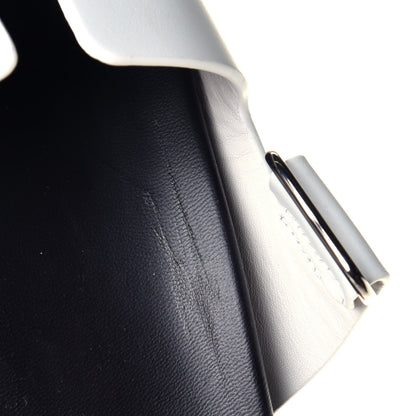 Hermes Calfskin Womens Chypre Sandals 37 White 10 of 11