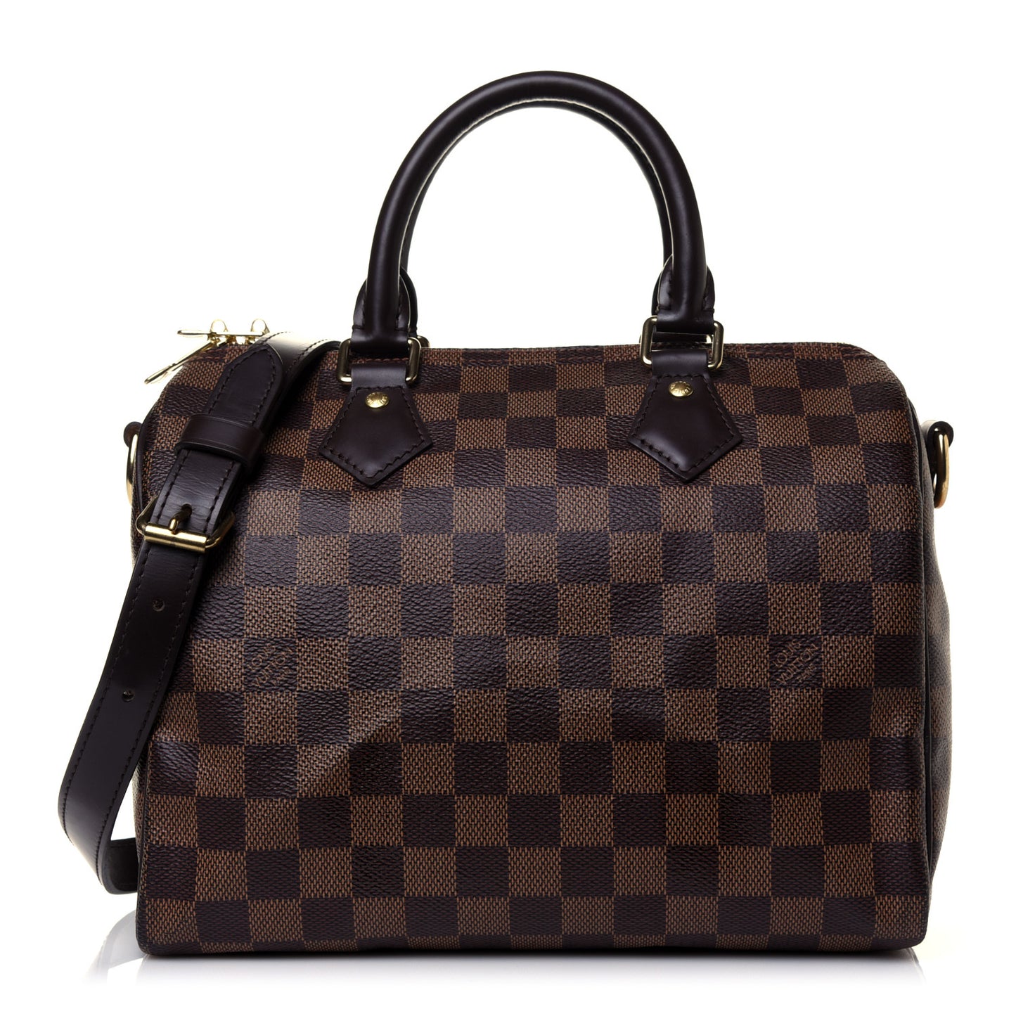 Damier Ebene Speedy Bandouliere 25