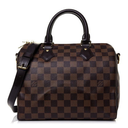 Louis Vuitton Damier Ebene Speedy Bandouliere 25 2 of 19