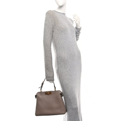 Fendi Vitello Medium Soft Peekaboo  Dove Gray 2 of 10