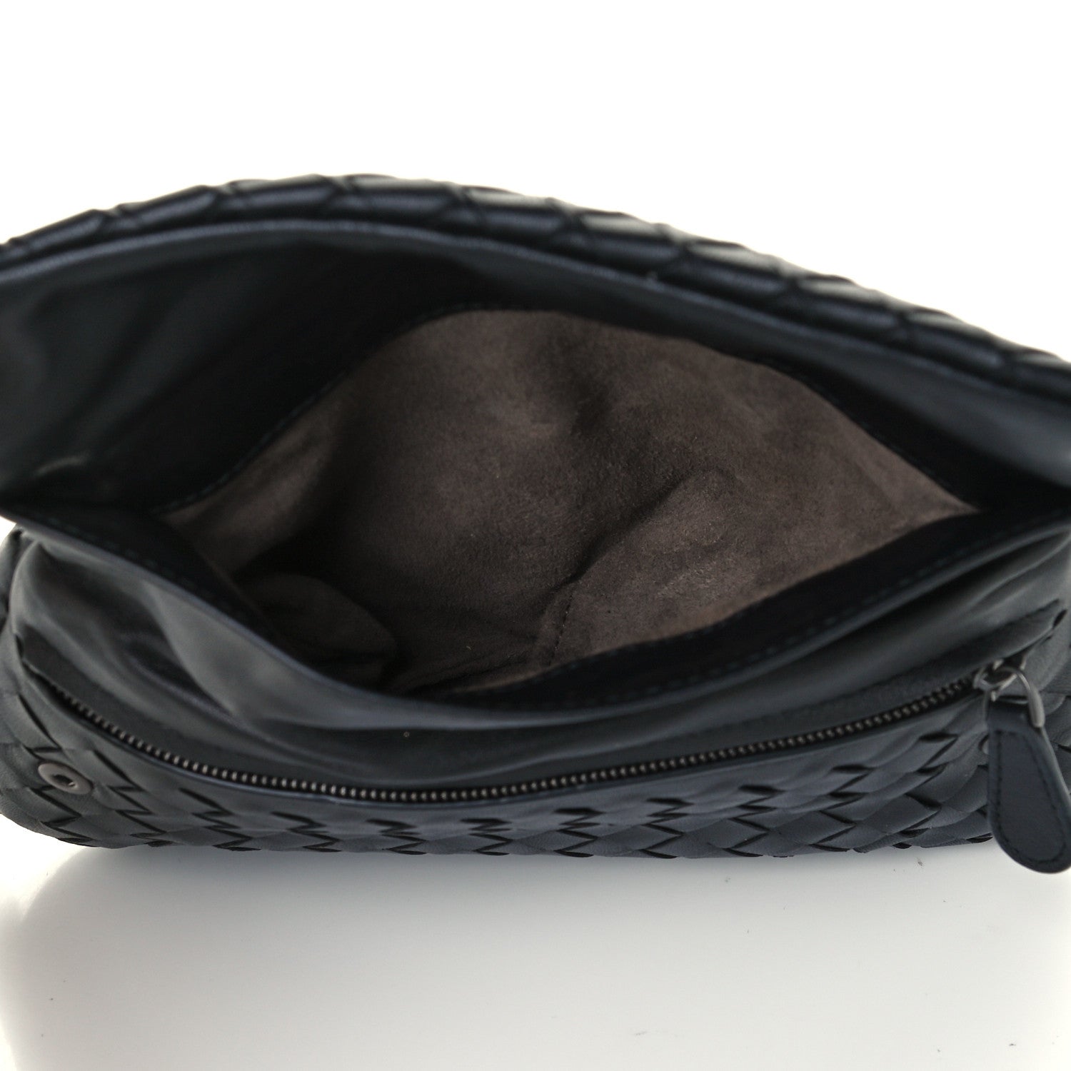 Bottega Veneta Nappa Intrecciato Small Chain Crossbody Black 5 of 13