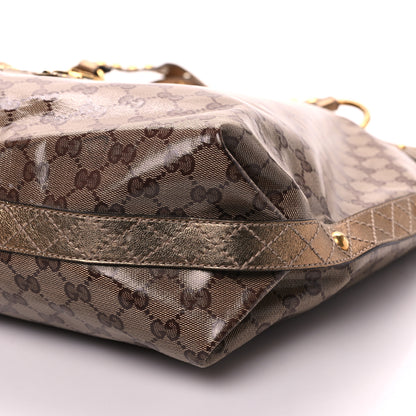 Gucci Crystal Monogram Studded Medium Irina Tote 9 of 11