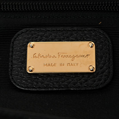 Salvatore Ferragamo Calfskin Medium Tote Black 6 of 10