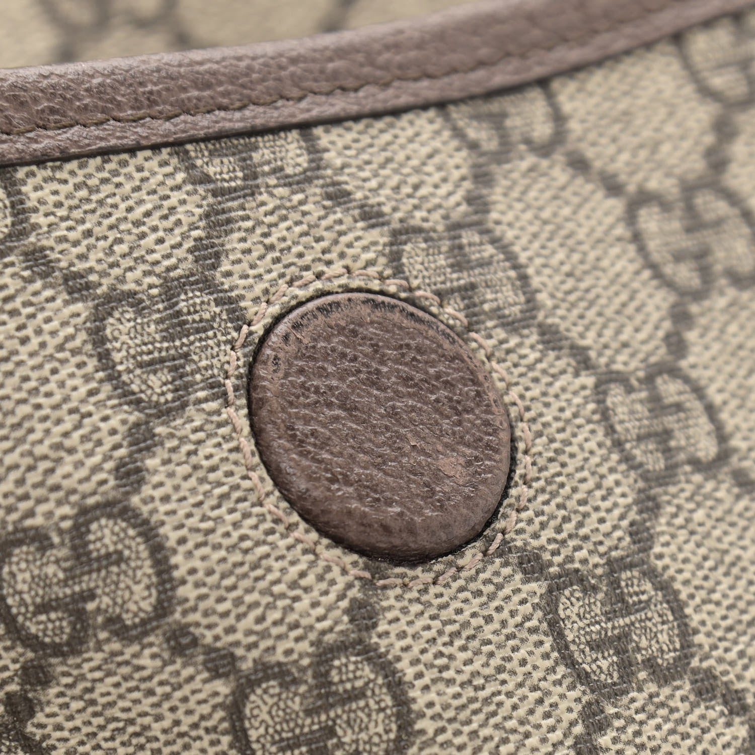Gucci GG Supreme Monogram Neo Vintage Web Belt Bag Brown 11 of 13