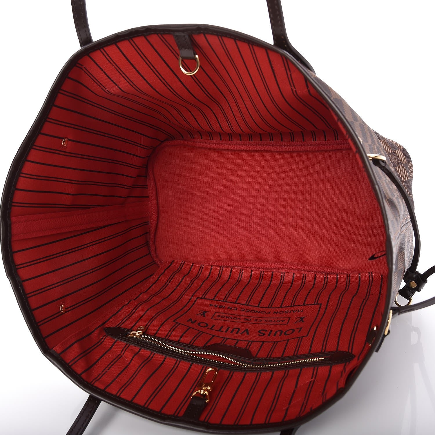 Louis Vuitton Damier Ebene Neo Neverfull MM 5 of 9