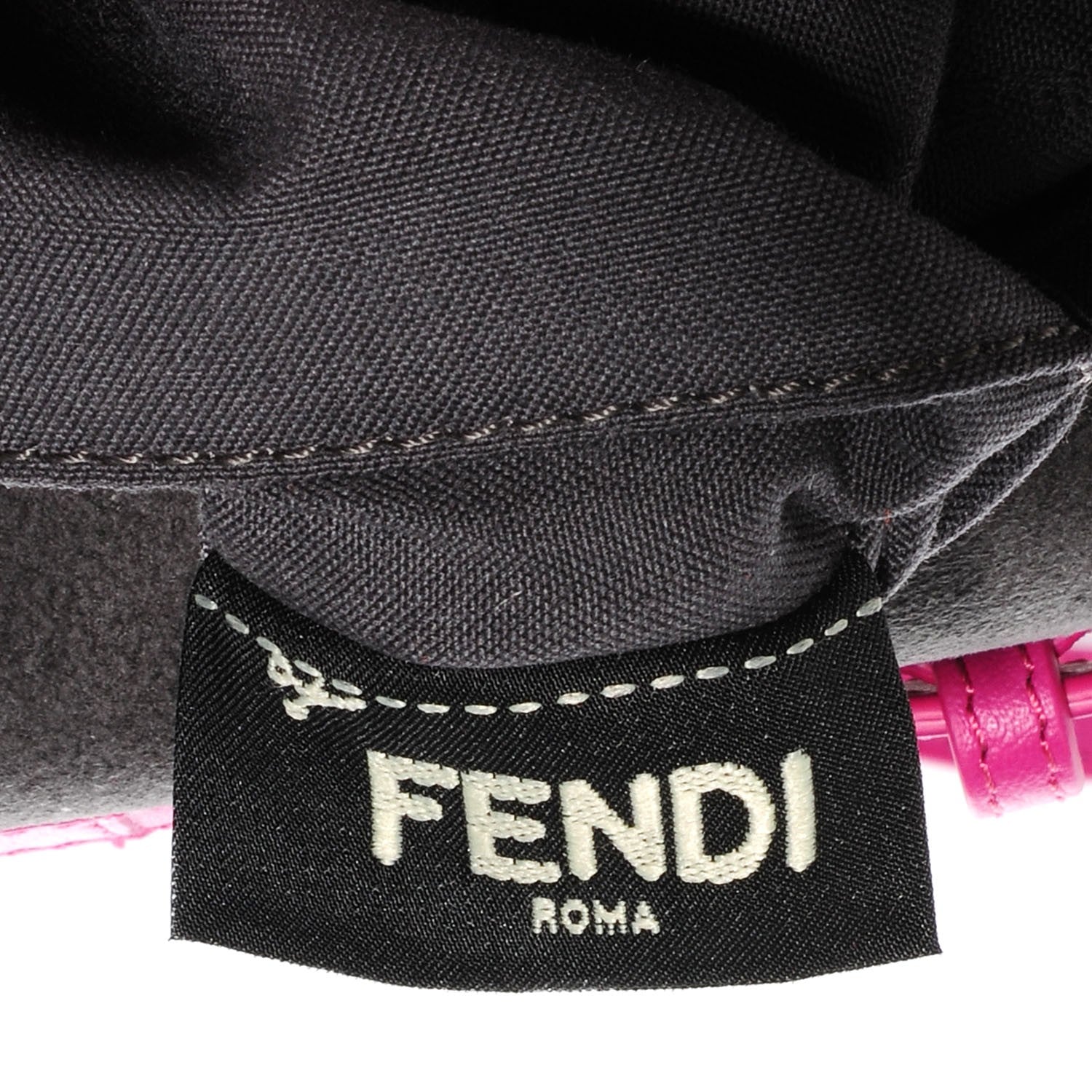 Fendi Smooth Calfskin 3Baguette Shoulder Bag Magenta 8 of 10