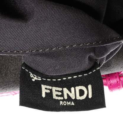 Fendi Smooth Calfskin 3Baguette Shoulder Bag Magenta 8 of 10