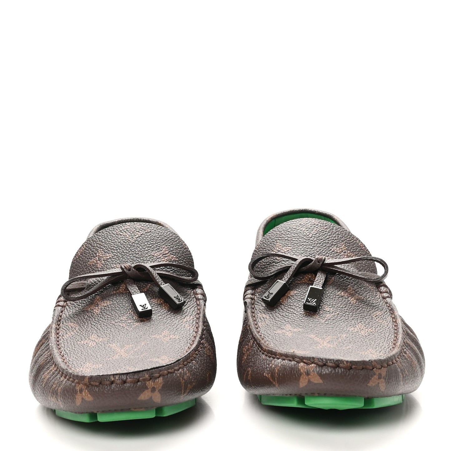 Monogram LV Driver Moccasin Loafers 8 Macassar