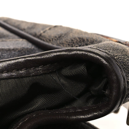 Christian Dior Calfskin Double Saddle Bag Brown 12 of 14