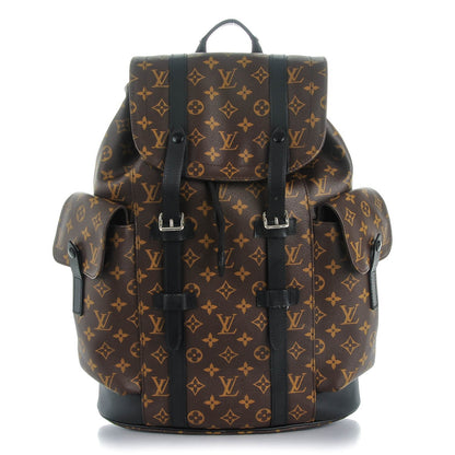 Louis Vuitton Monogram Macassar Christopher PM Backpack 1 of 7
