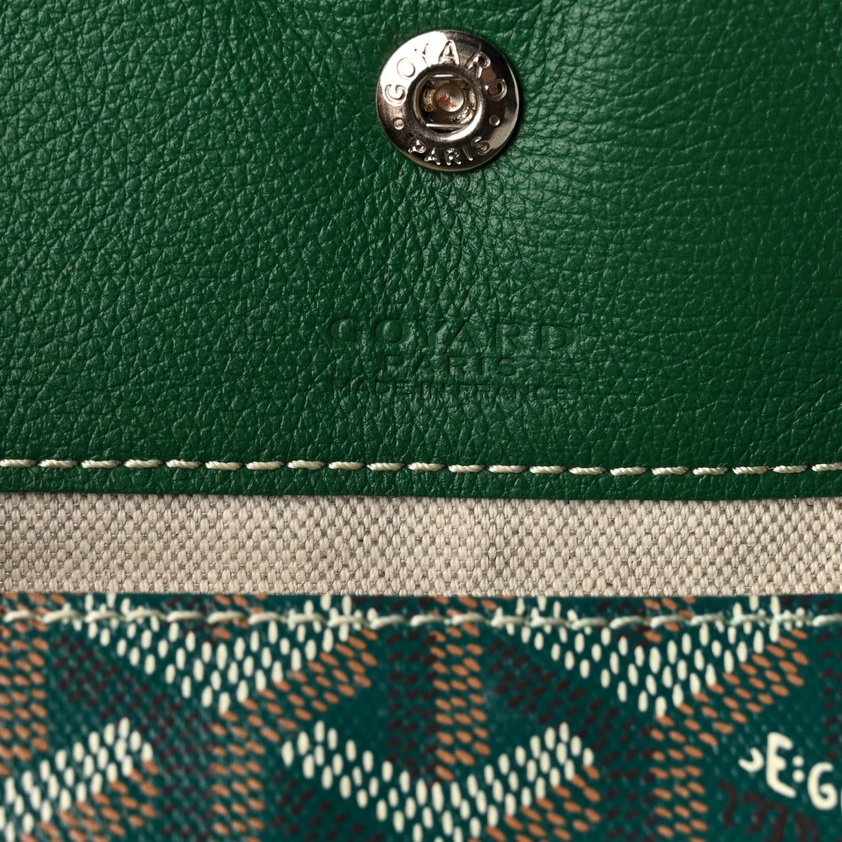 Goyardine Boheme Hobo Green