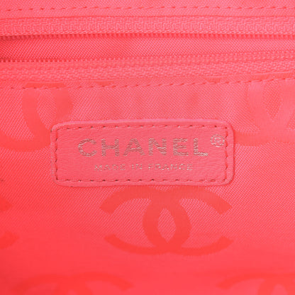 Chanel Calfskin Quilted Large Cambon Bowler White Black 6 of 11