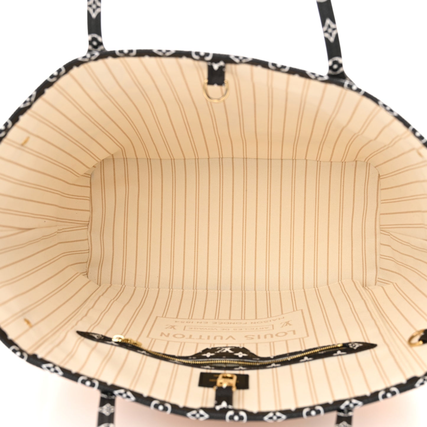 Monogram Giant Jungle Neverfull MM Ivory