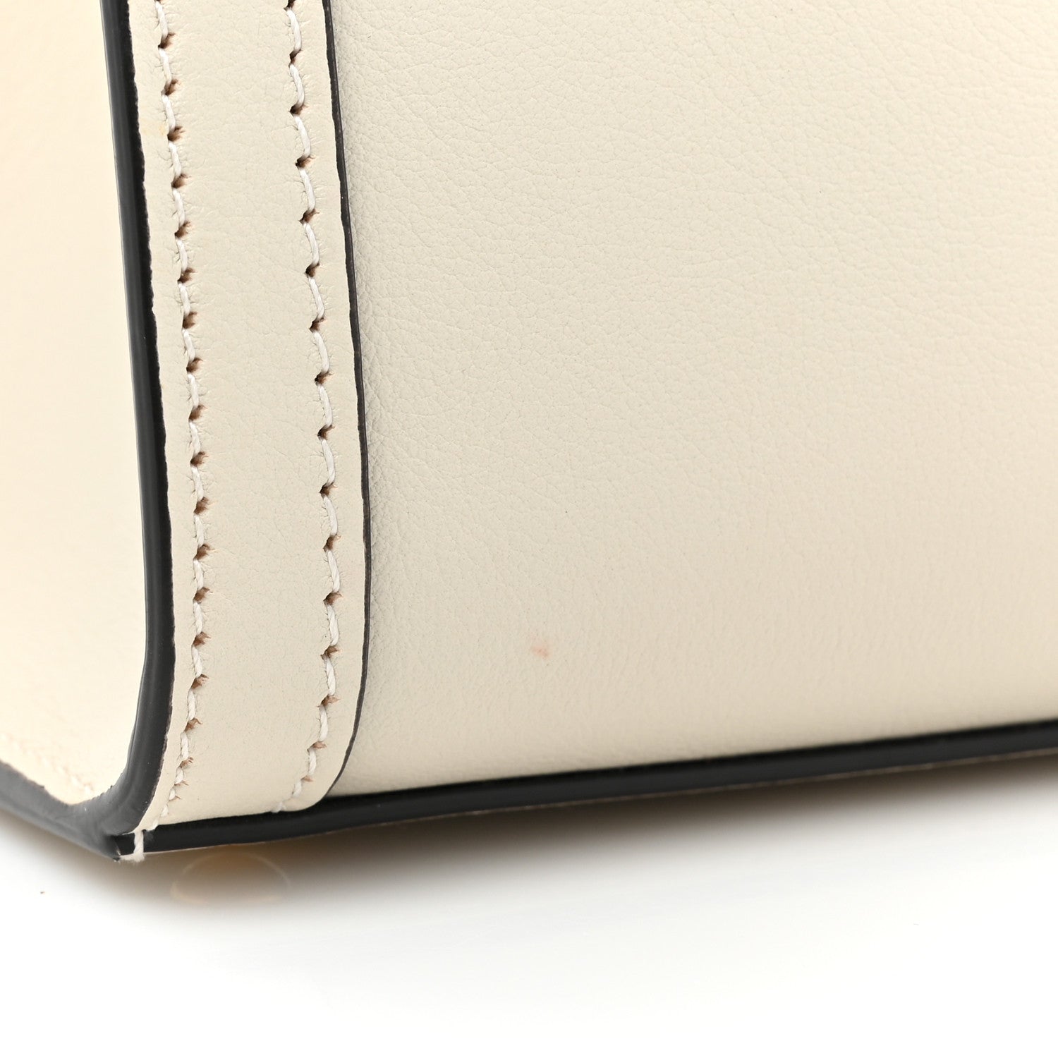Gucci Wonka Grain Calfskin Mini Diana Tote Bag Mystic White Orange Fluo 10 of 12
