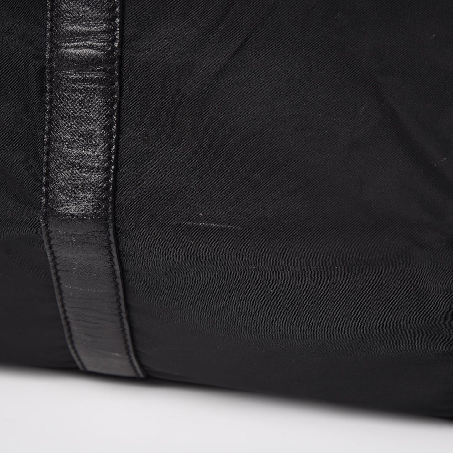 Tessuto Nylon Saffiano Weekender Black