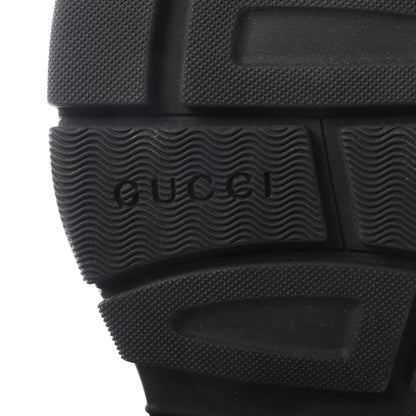 Gucci Nappa Mesh Studded Mens Aguru Sandals 10 Black 7 of 9
