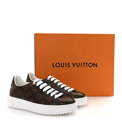 Louis Vuitton Monogram Time Out Sneakers 38.5 10 of 10