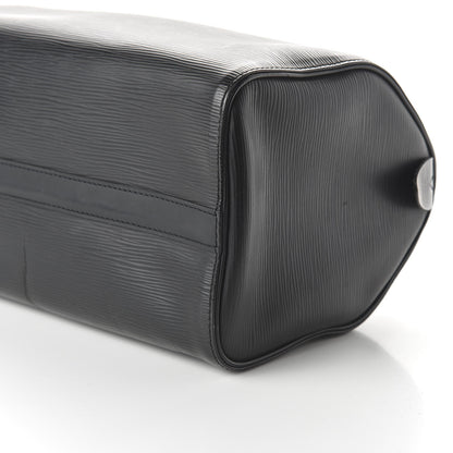 Louis Vuitton Epi Speedy 25 Black 7 of 9