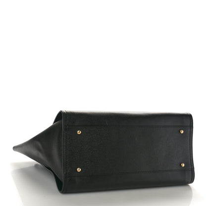 Chanel Caviar Medium Studded Deauville Tote Black 4 of 12
