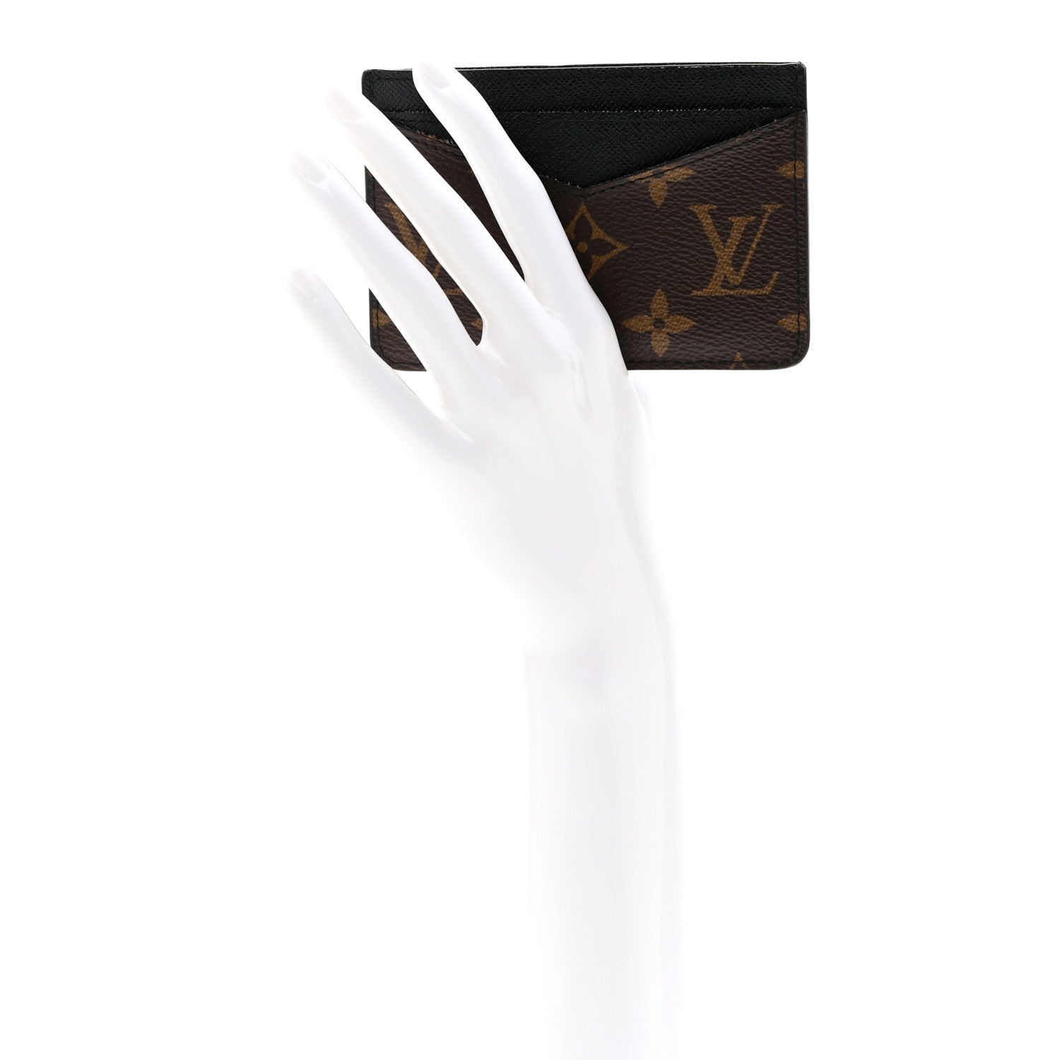 Louis Vuitton Monogram Macassar Neo Porte-Cartes Card Holder 2 of 9