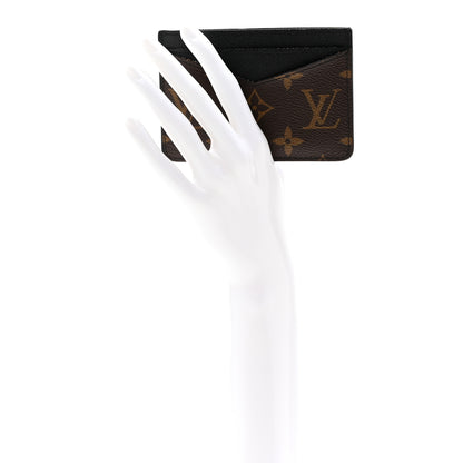 Louis Vuitton Monogram Macassar Neo Porte-Cartes Card Holder 2 of 9