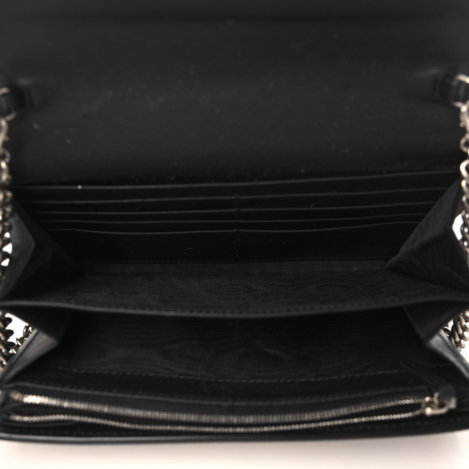 Gucci GG Supreme Monogram Mini Dionysus Chain Wallet Beige Black 5 of 9