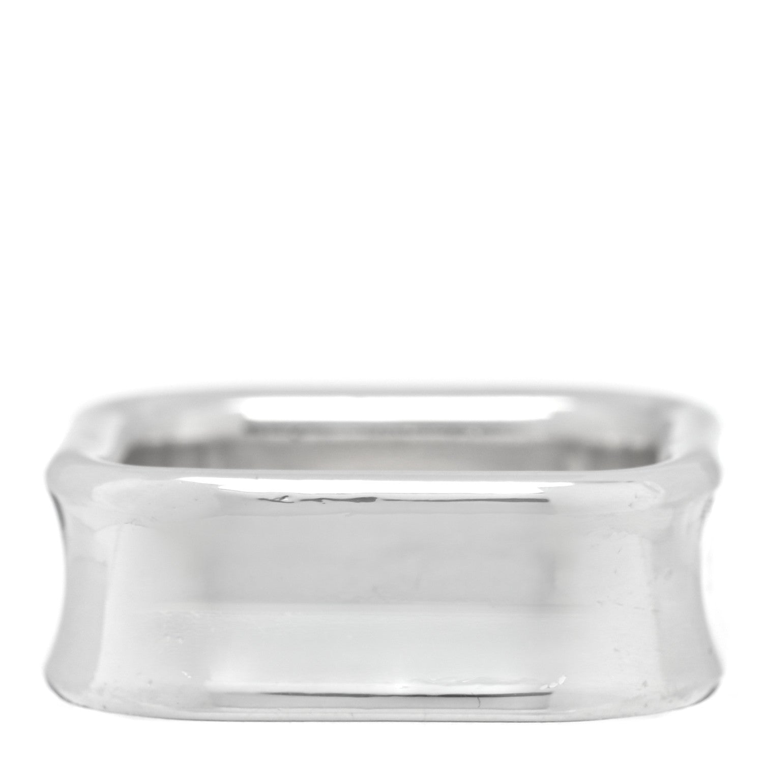 Tiffany Sterling Silver 1837 Square Ring 57 8 3 of 4