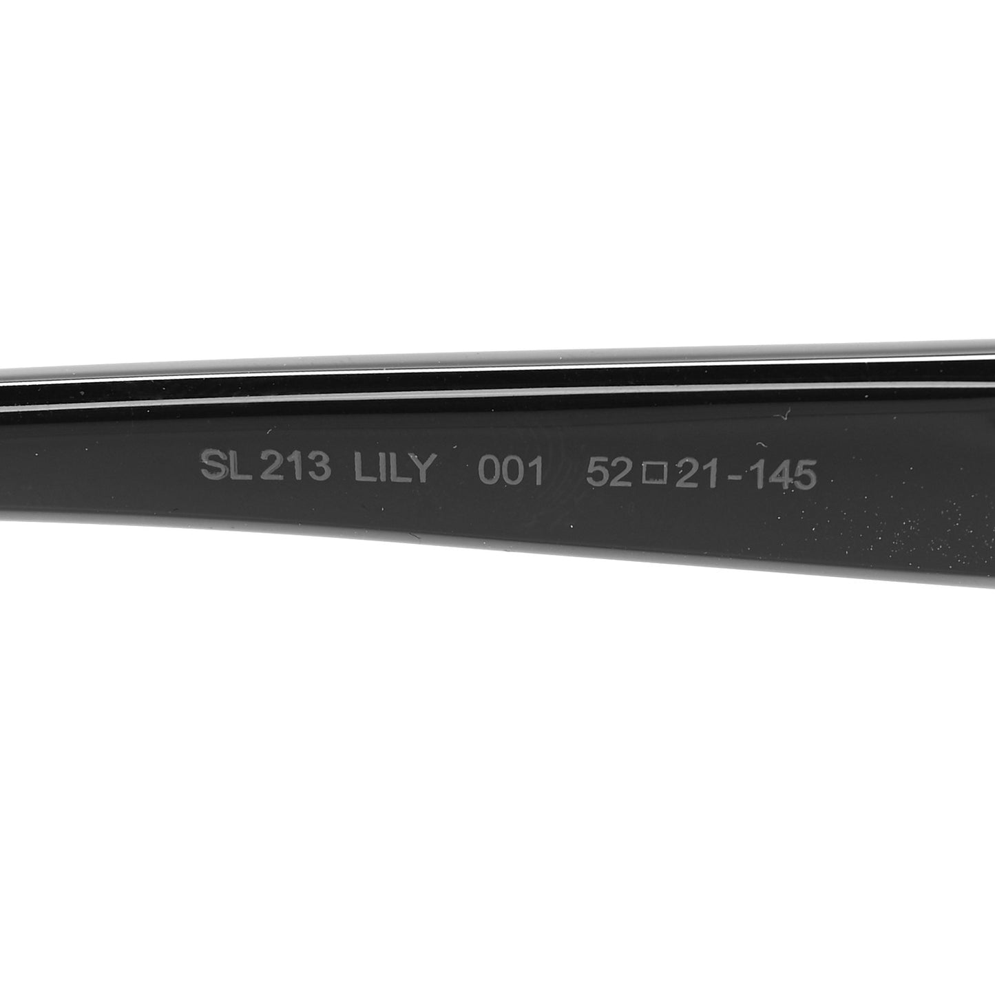 Acetate Lily SL213 Cat Eye Sunglasses Black