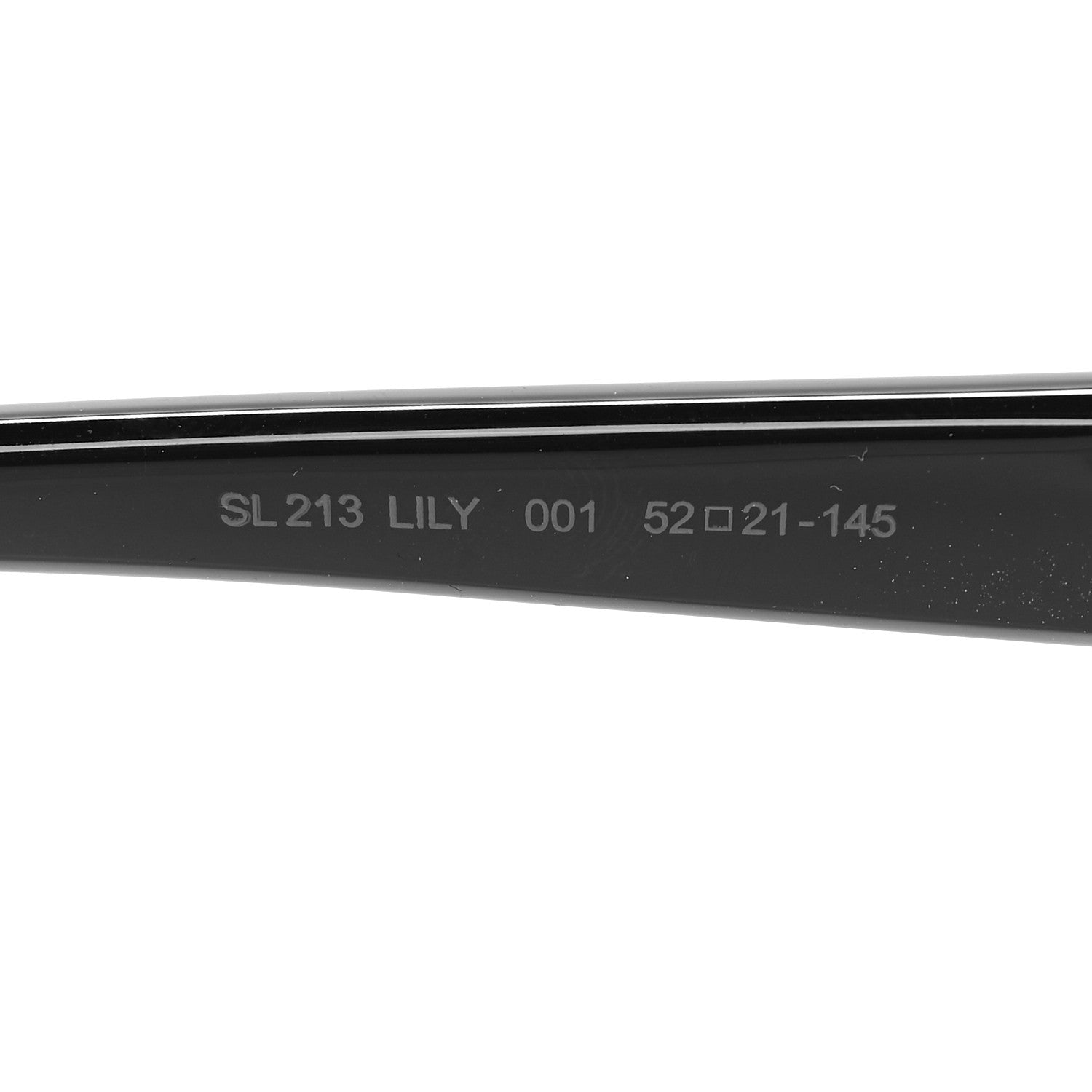 Saint Laurent Acetate Lily SL213 Cat Eye Sunglasses Black 7 of 7