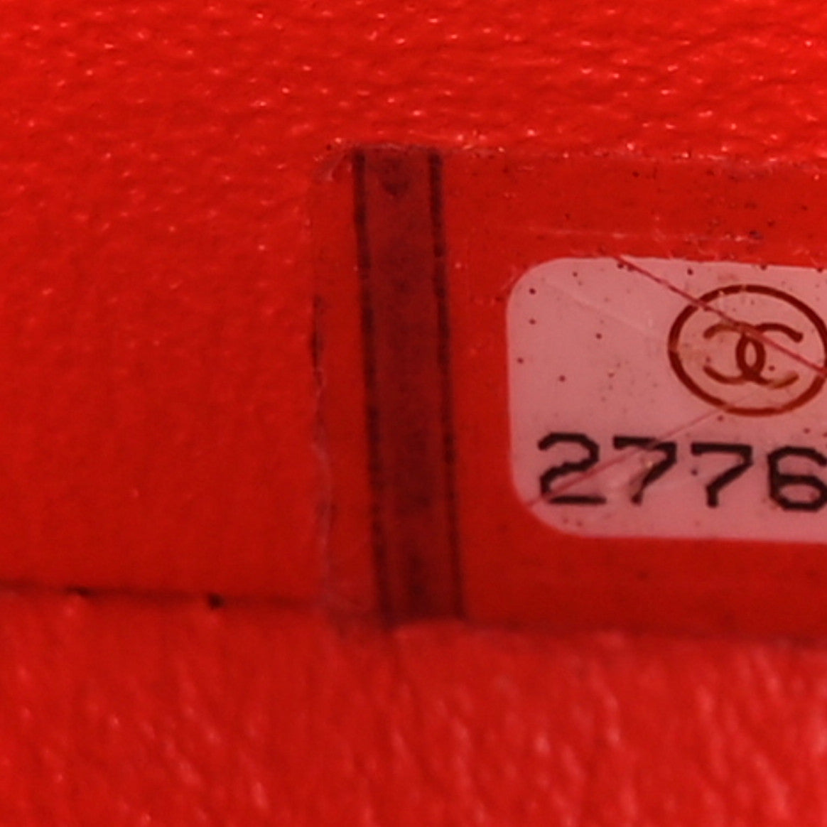 Chanel Lambskin Quilted Mini Square Flap Red 6 of 9