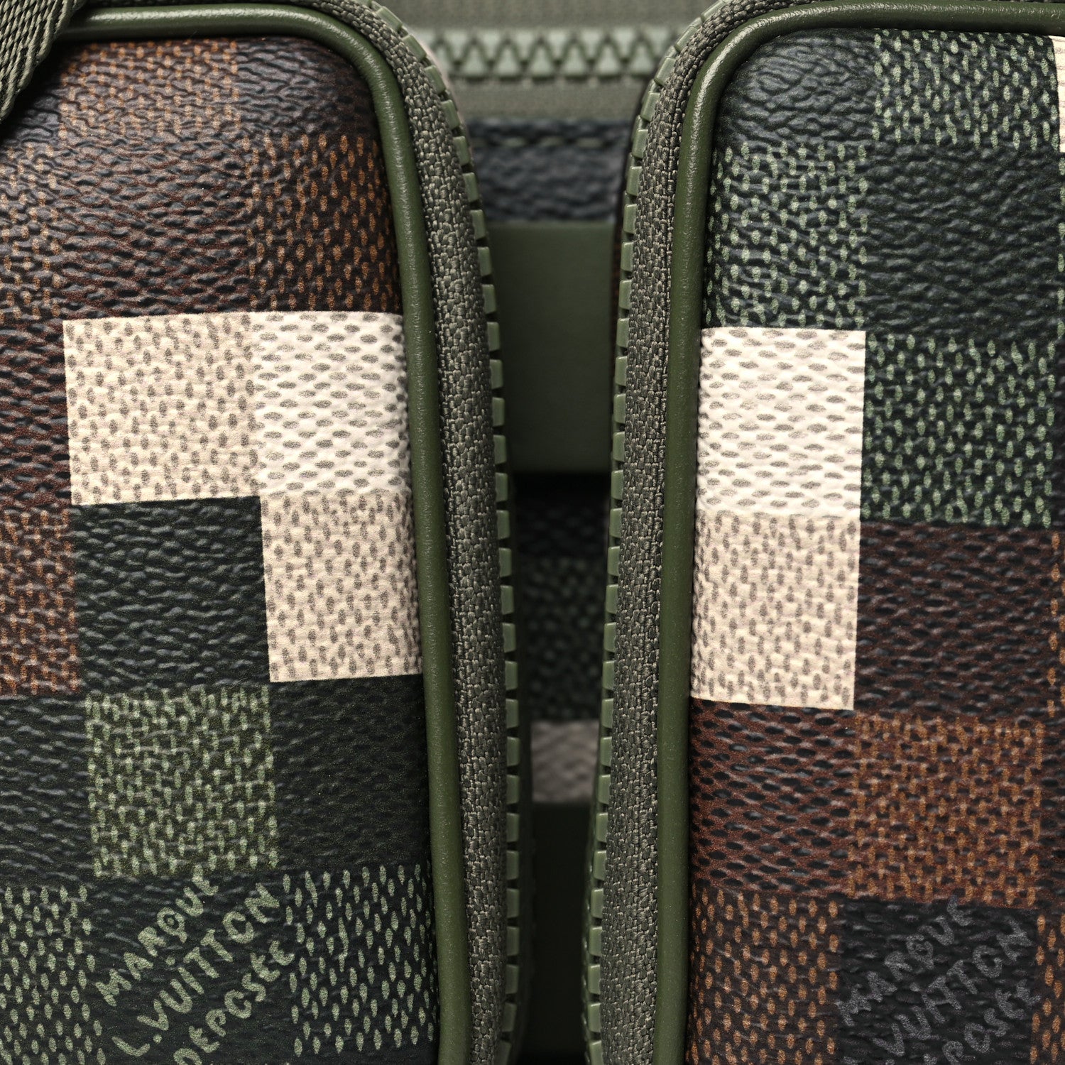 Louis Vuitton Damoflage LV Trail Wearable Wallet Green 7 of 9