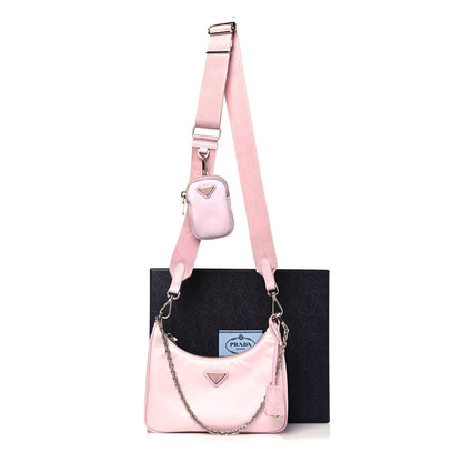 Prada Nylon Re-Edition 2005 Shoulder Bag Alabastro 13 of 13