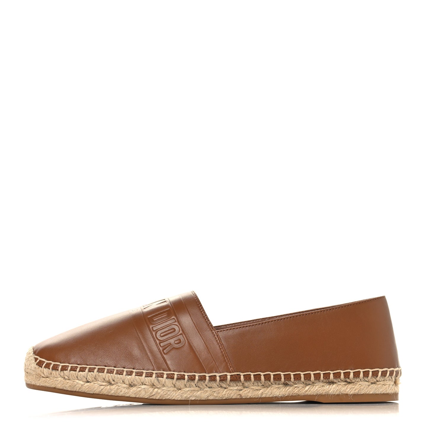 Lambskin Granville Espadrille 40 Golden Saddle