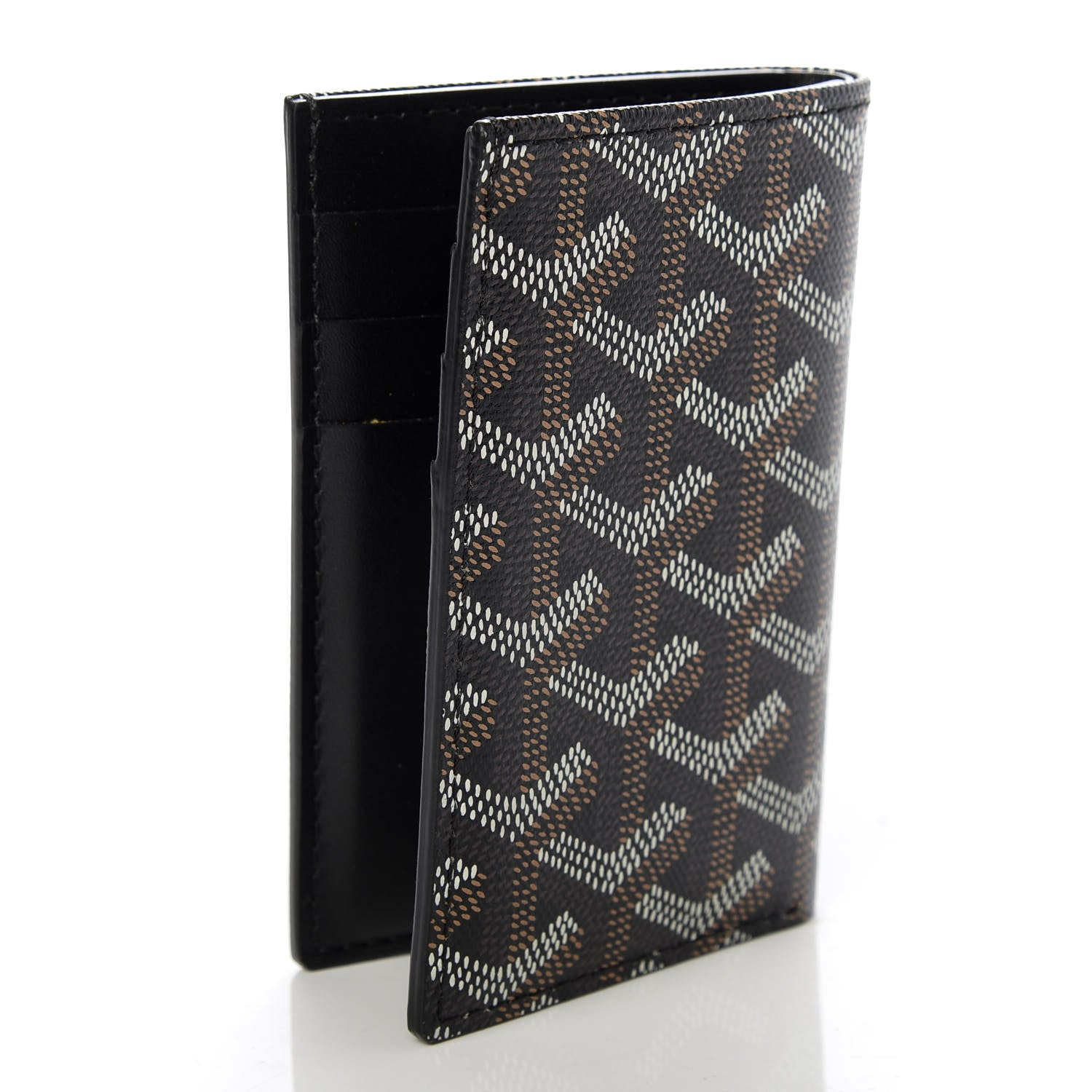 Goyard Goyardine Saint Pierre Card Holder Black 3 of 7