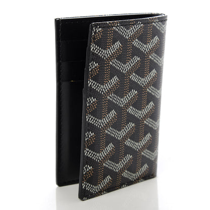 Goyard Goyardine Saint Pierre Card Holder Black 3 of 7