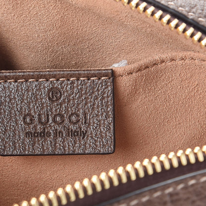Gucci GG Supreme Monogram Web Mini Ophidia Shoulder Bag Brown 6 of 7