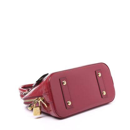 Louis Vuitton Vernis Alma BB Rose Indien 3 of 14