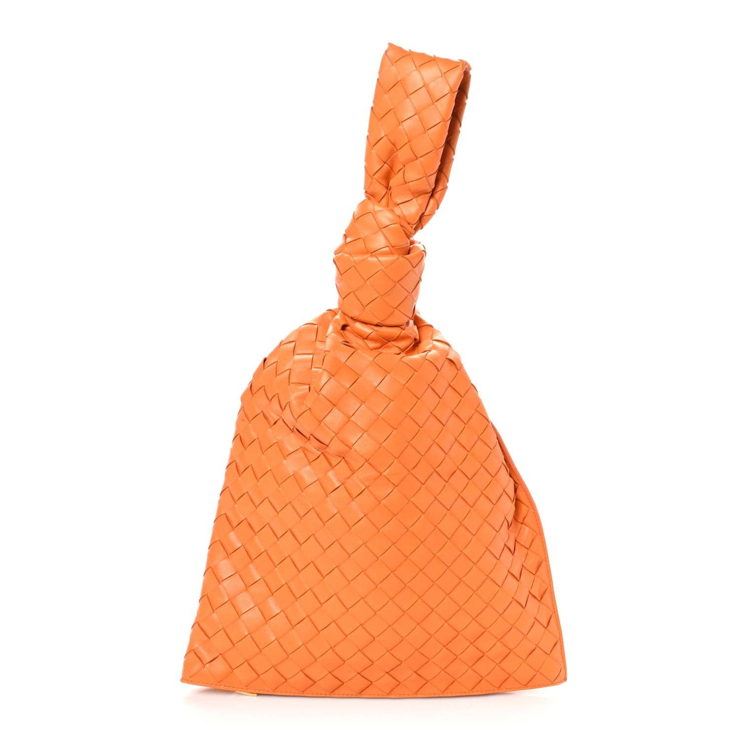 Bottega Veneta Nappa Intrecciato BV Twist Orange 1 of 11