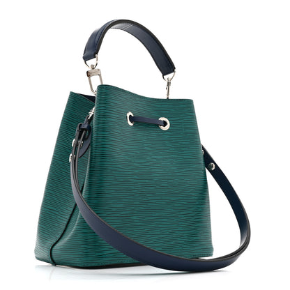 Louis Vuitton Epi Neonoe BB Emerald Green Indigo 3 of 10