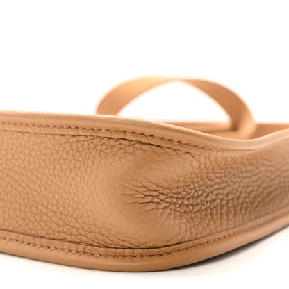 Hermes Taurillon Clemence Evelyne TPM Biscuit 9 of 10