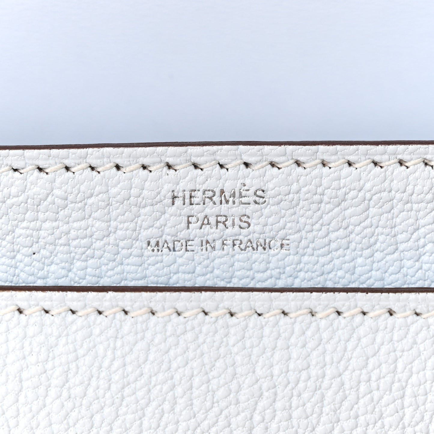 Chevre Mysore Mini Verrou Chaine Bag Bleu Brume