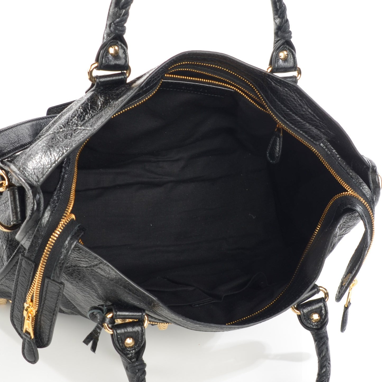 Agneau Giant 12 Gold Hardware City Black