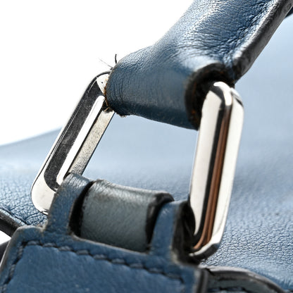 Loewe Calfskin Medium Puzzle Bag Marine Stone Steel Blue 12 of 17